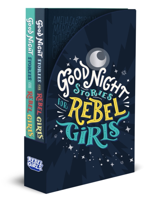 Book cover of Good Night Stories for Rebel Girls 2-Book Gift Set