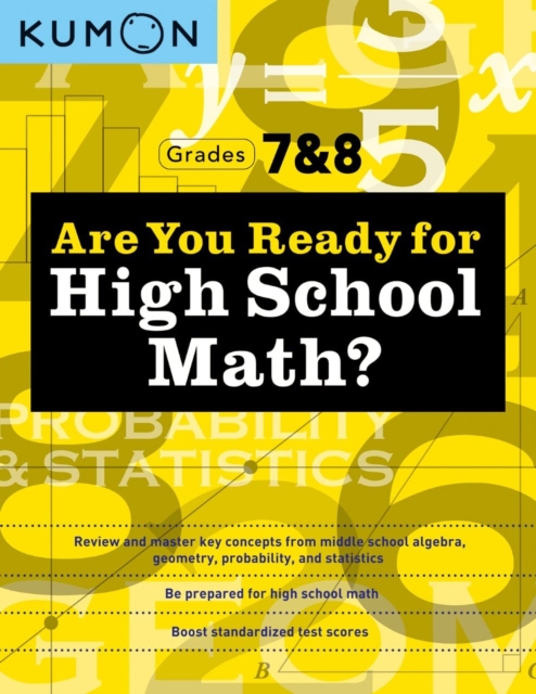 Book cover of Kumon Are You Ready for High School Math?