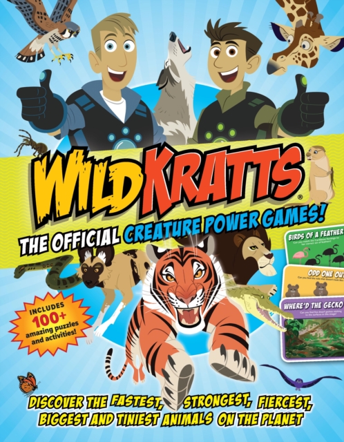 Book cover of Wild Kratts: The OFFICIAL Creature Power Games!