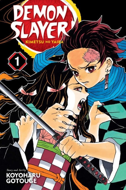 Book cover of Demon Slayer: Kimetsu no Yaiba, Vol. 1
