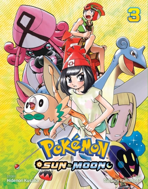 Book cover of Pokemon: Sun & Moon, Vol. 3