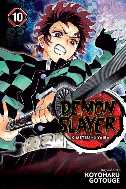Book cover of Demon Slayer: Kimetsu no Yaiba, Vol. 10