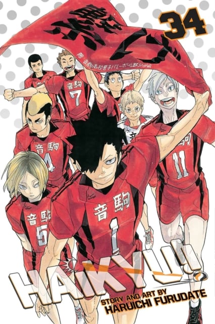 Book cover of Haikyu!!, Vol. 34