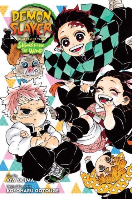 Book cover of Demon Slayer: Kimetsu no Yaiba—Signs From the Wind