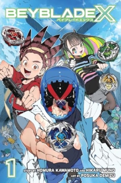 Book cover of Beyblade X, Vol. 1