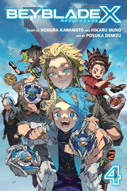 Book cover of Beyblade X, Vol. 4