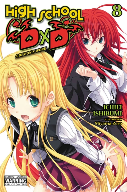 Book cover of High School DxD, Vol. 8 (light novel)