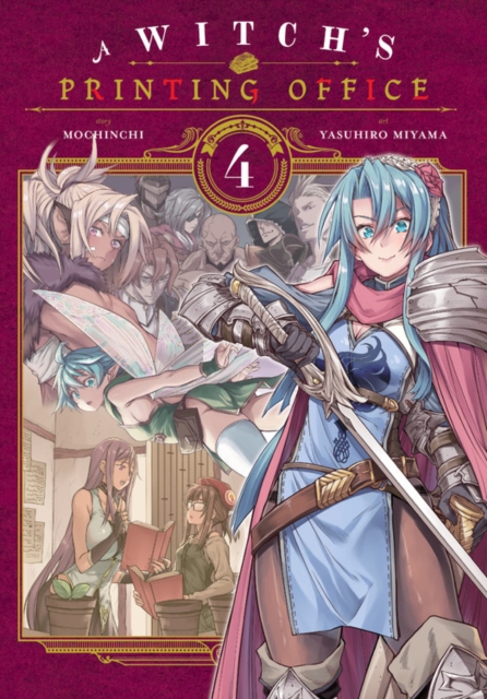 Book cover of A Witch's Printing Office, Vol. 4