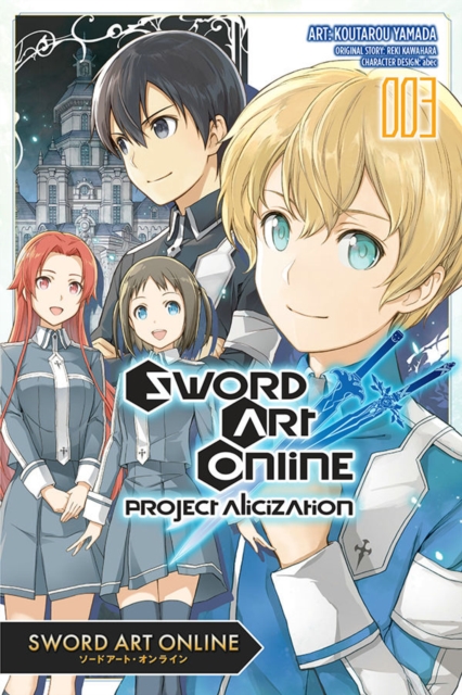 Book cover of Sword Art Online: Project Alicization, Vol. 3 (manga)