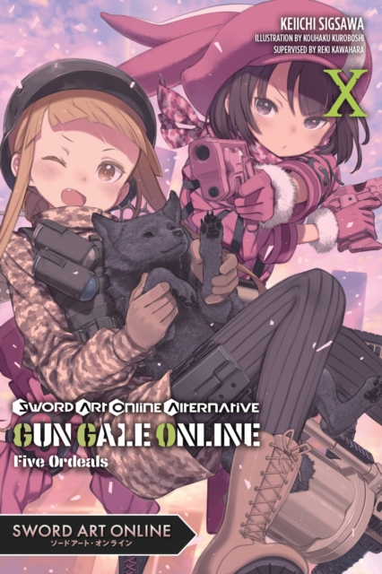 Book cover of Sword Art Online Alternative Gun Gale Online, Vol. 10 (light novel)