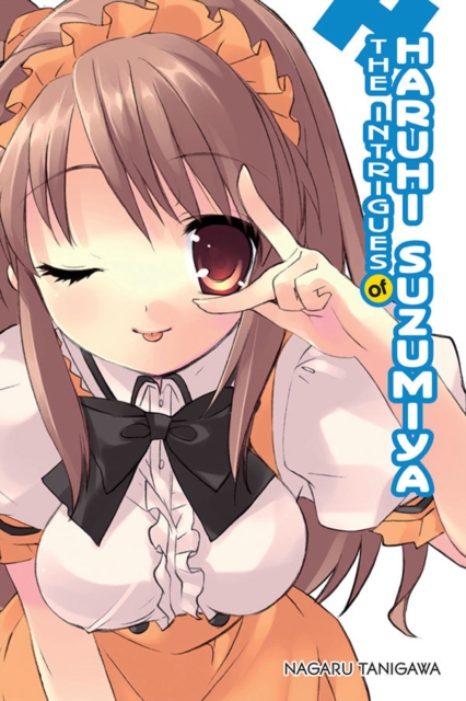 Book cover of The Intrigues of Haruhi Suzumiya (light novel)