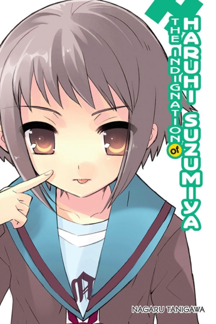 Book cover of The Indignation of Haruhi Suzumiya (light novel)