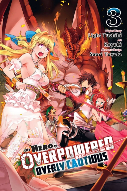 Book cover of The Hero Is Overpowered But Overly Cautious, Vol. 3 (manga)
