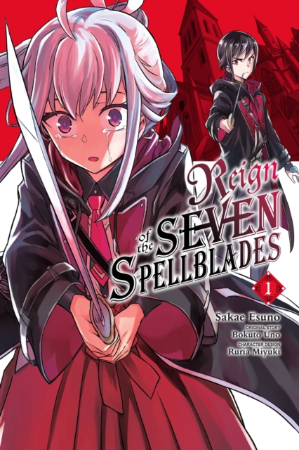 Book cover of Reign of the Seven Spellblades, Vol. 1 (manga)