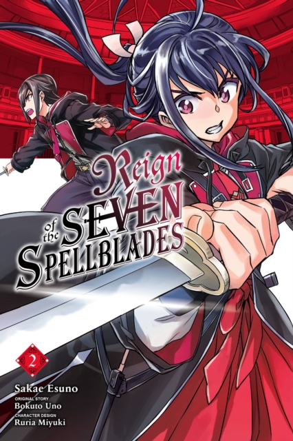 Book cover of Reign of the Seven Spellblades, Vol. 2 (manga)