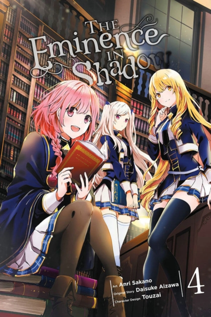 Book cover of The Eminence in Shadow, Vol. 4 (manga)