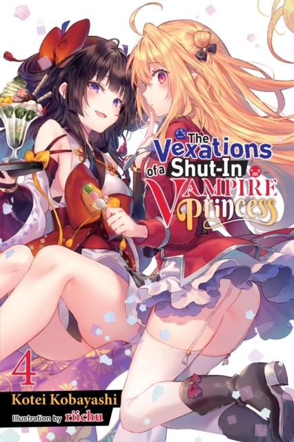 Book cover of The Vexations of a Shut-In Vampire Princess, Vol. 4 (light novel)