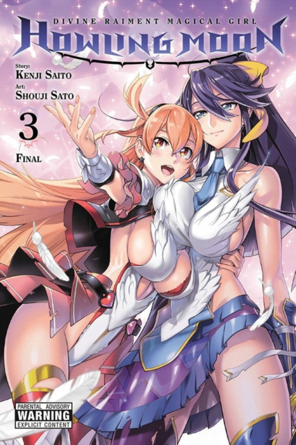 Book cover of Divine Raiment Magical Girl Howling Moon, Vol. 3