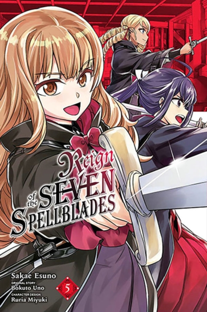 Book cover of Reign of the Seven Spellblades, Vol. 5 (manga)