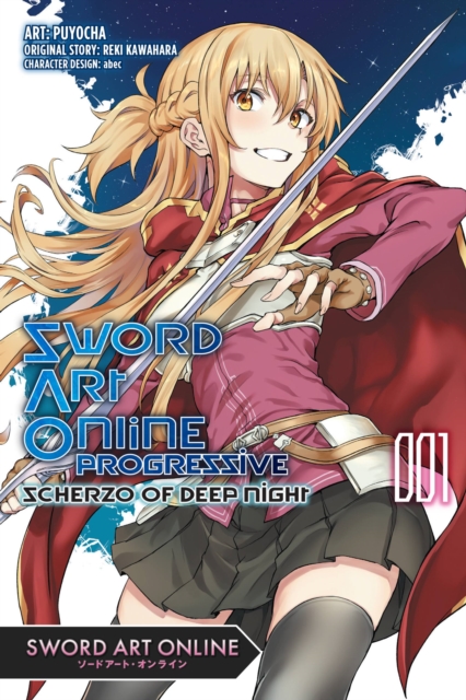 Book cover of Sword Art Online Progressive Scherzo of Deep Night, Vol. 1 (manga)