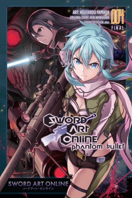 Book cover of Sword Art Online: Phantom Bullet, Vol. 4 (manga)