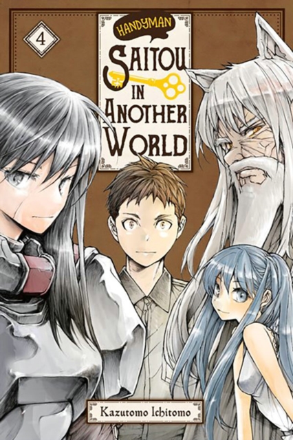 Book cover of Handyman Saitou in Another World, Vol. 4