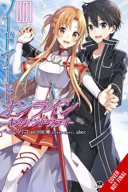 Book cover of Sword Art Online: Kiss and Fly, Vol. 1 (manga)
