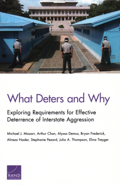 Book cover of What Deters and Why