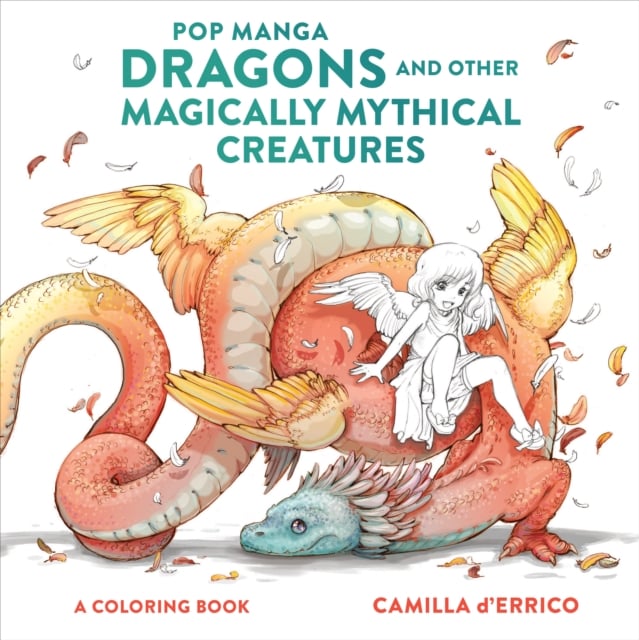 Book cover of Pop Manga Dragons and Other Magically Mythical Cre atures