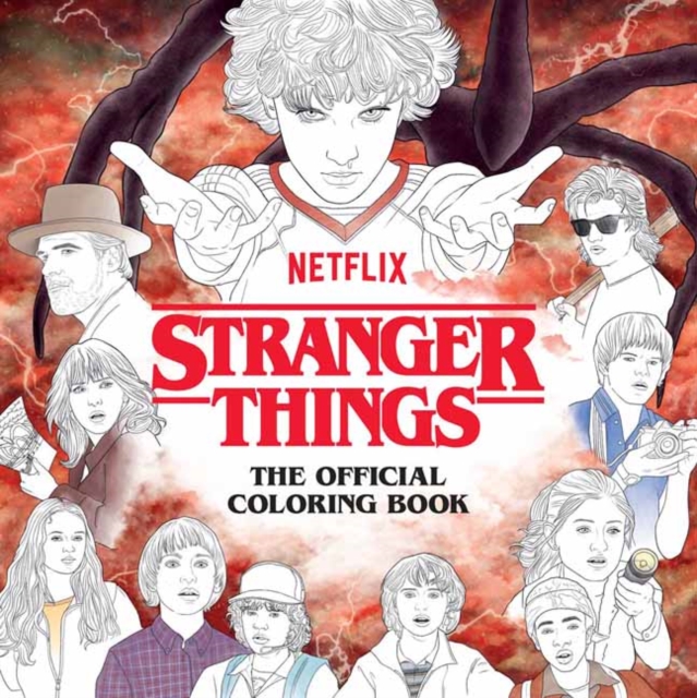 Book cover of Stranger Things: The Official Coloring Book