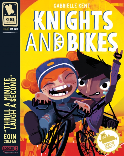 Book cover of Knights and Bikes