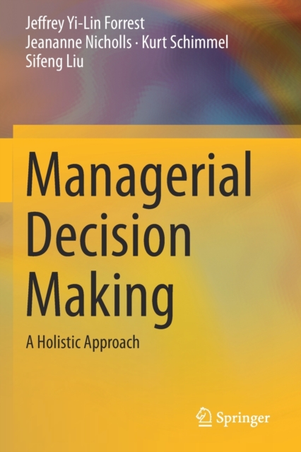 Book cover of Managerial Decision Making