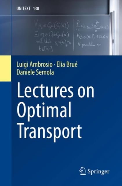 Book cover of Lectures on Optimal Transport
