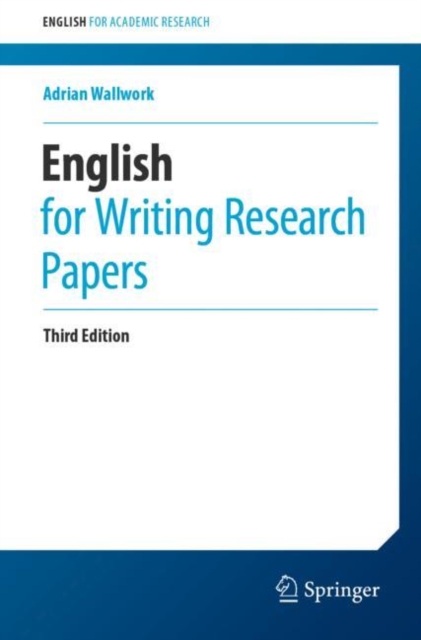 Book cover of English for Writing Research Papers