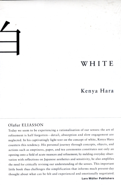 Book cover of White: Insights into Japanese Design Philosophy