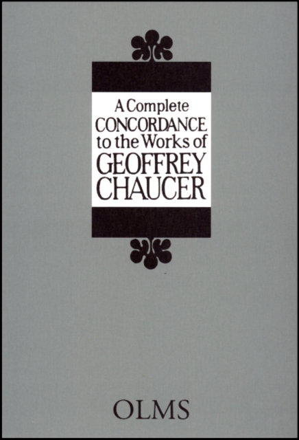Book cover of A Complete Concordance to the Works of Geoffrey Chaucer