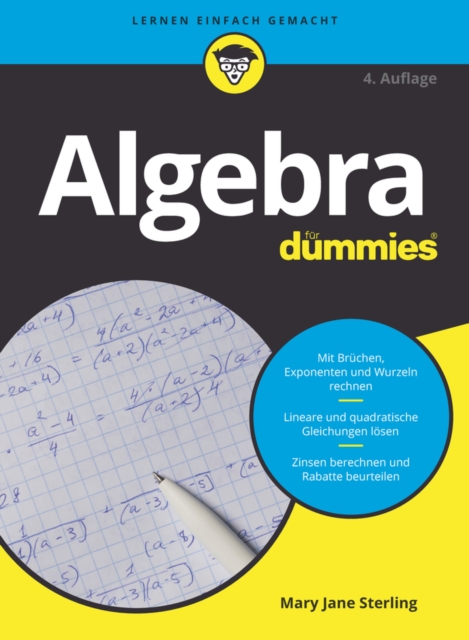 Book cover of Algebra fur Dummies
