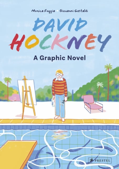 Book cover of David Hockney