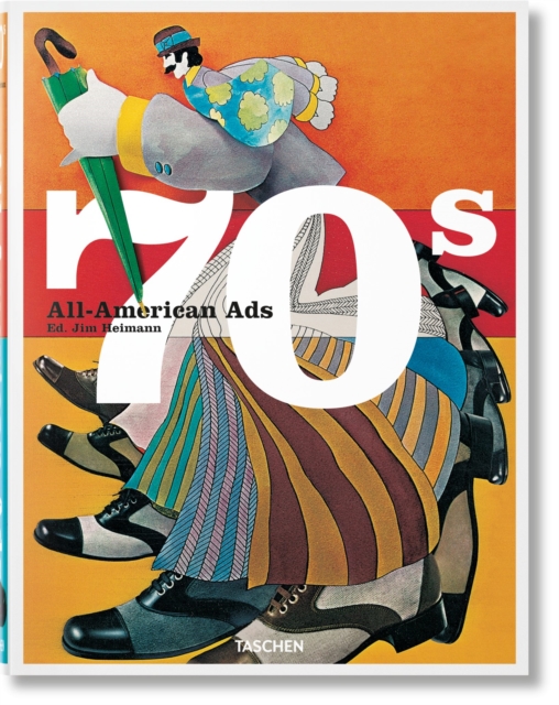 Book cover of All-American Ads of the 70s