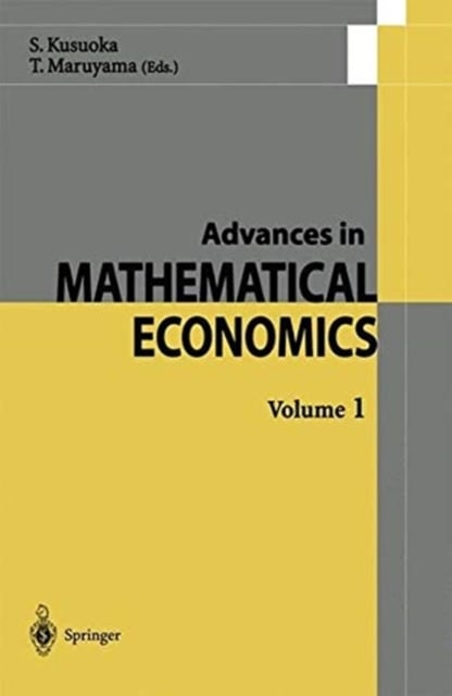 Book cover of Advances in Mathematical Economics