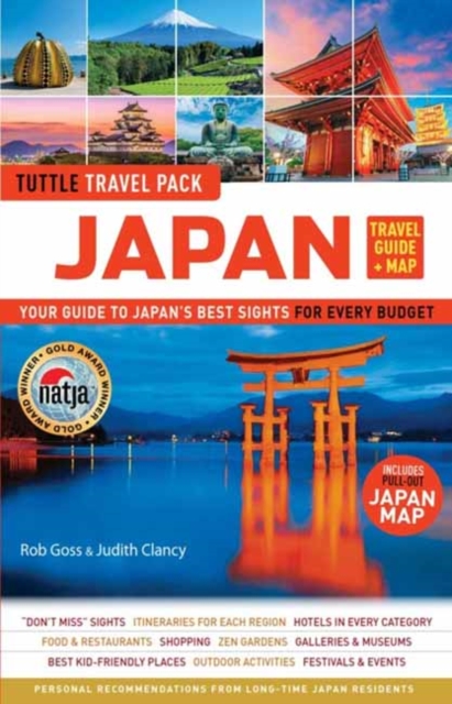 Book cover of Japan Travel Guide + Map: Tuttle Travel Pack