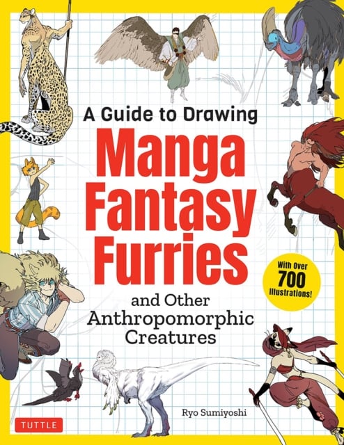 Book cover of A Guide to Drawing Manga Fantasy Furries