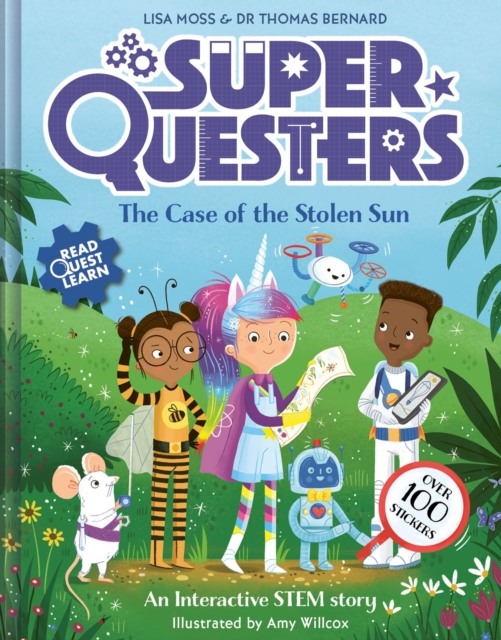Book cover of SuperQuesters: The Case of the Stolen Sun