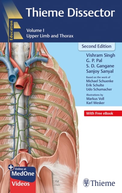 Book cover of Thieme Dissector Volume 1