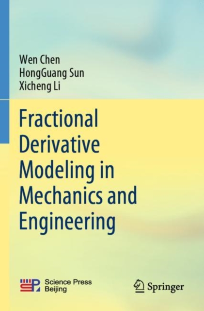Book cover of Fractional Derivative Modeling in Mechanics and Engineering
