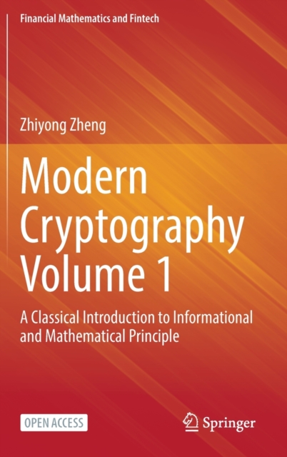 Book cover of Modern Cryptography Volume 1