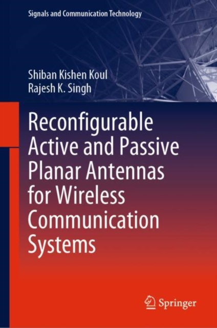 Book cover of Reconfigurable Active and Passive Planar Antennas for Wireless Communication Systems