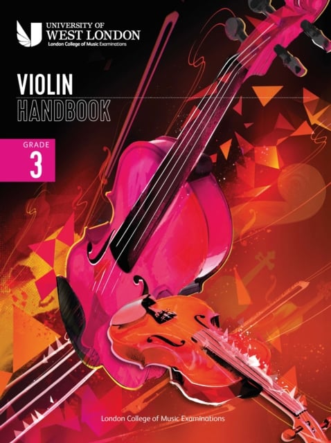 Book cover of London College of Music Violin Handbook 2021: Grade 3