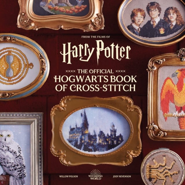 Book cover of Harry Potter: The Official Hogwarts Book of Cross-Stitch