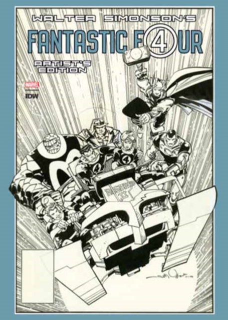 Book cover of Walter Simonson’s Fantastic Four Artist’s Edition